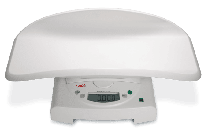 seca 834 Baby/Toddler Scale, Class IIII, electronic, 20kg, graduation 10g < 10kg > 20g