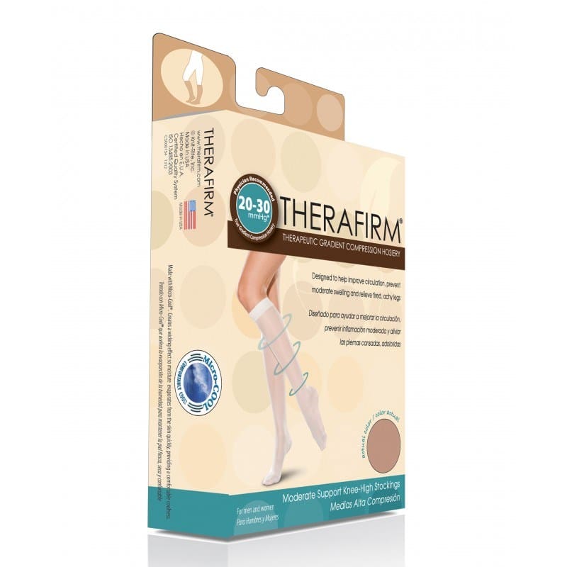 Therafirm Knee-High Stockings 15-20mmHg