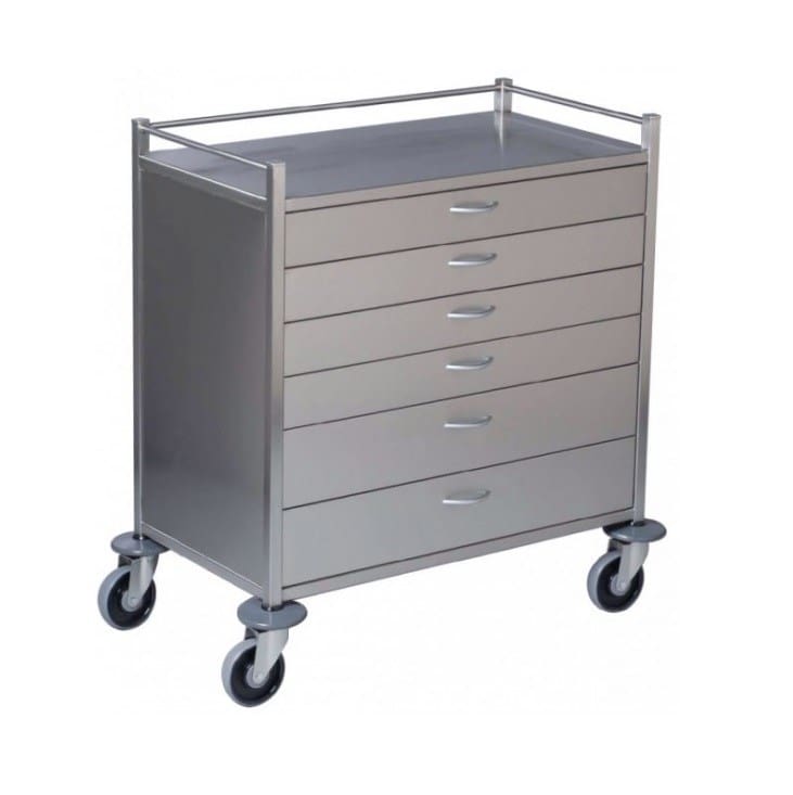 Instrument Trolley Multi Drawer