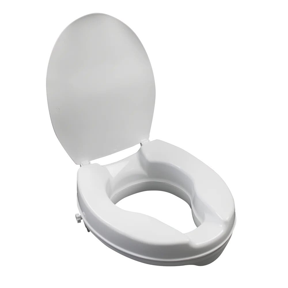 Toilet Seat Raiser with Lid