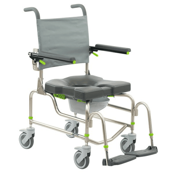 Raz-AP, Attendant Propel Mobile Shower Commode Chair