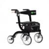 Peak Care Ellipse Lite Aluminium Rollator, Black, Medium