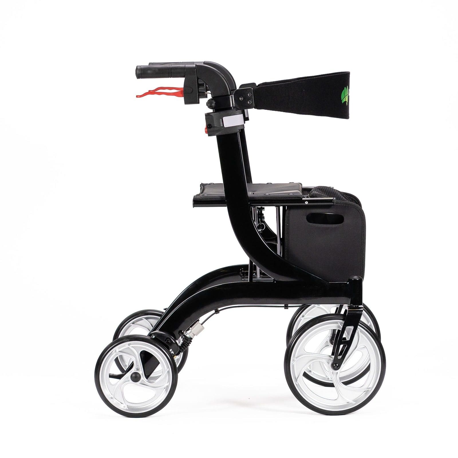 Peak Care Ellipse Lite Aluminium Rollator, Black, Medium - Image 2