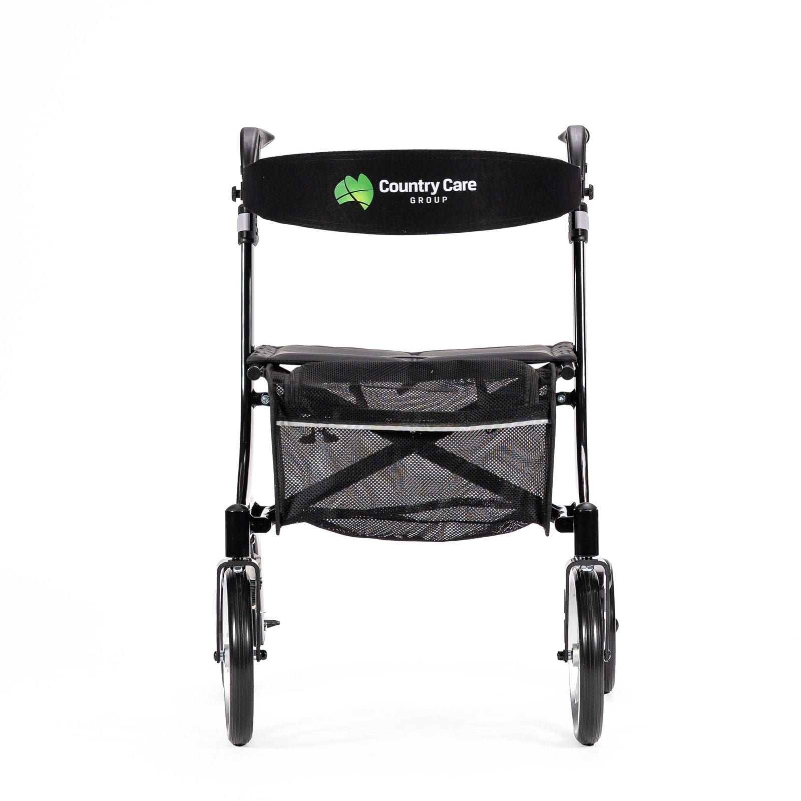 Peak Care Ellipse Lite Aluminium Rollator, Black, Medium - Image 3