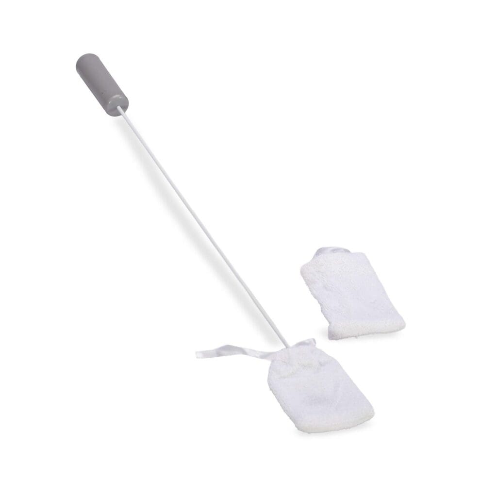 Homecraft Long Handled Toe Washer with 2 Pads