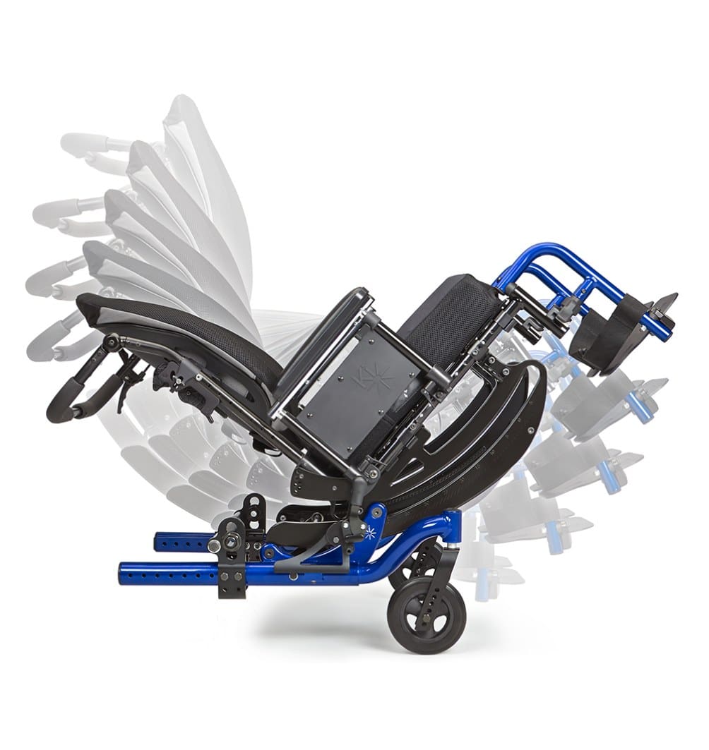 Ki Mobility Focus CR Tilt in Space Manual Wheelchair